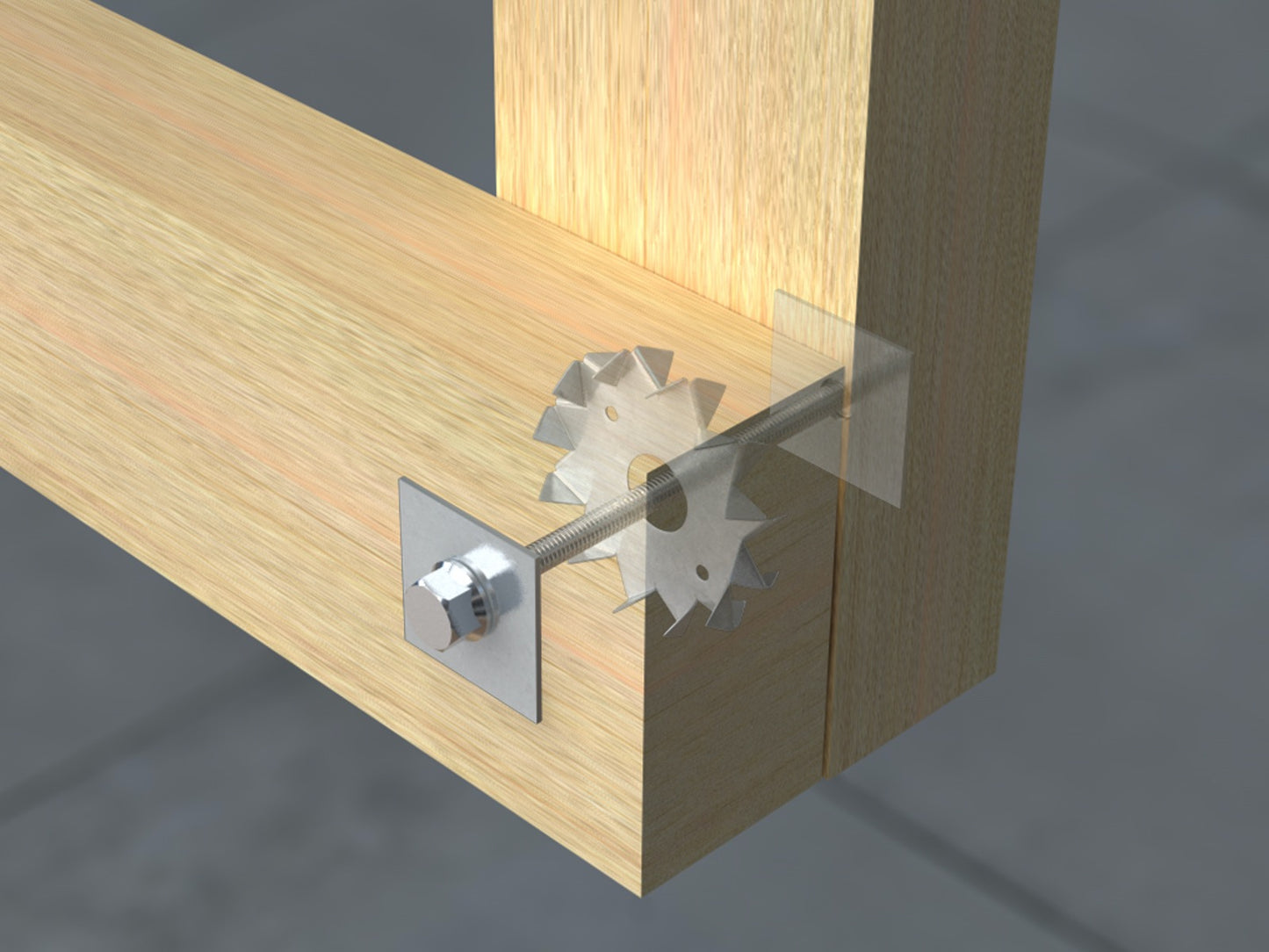Double Sided Tooth Plate Connector