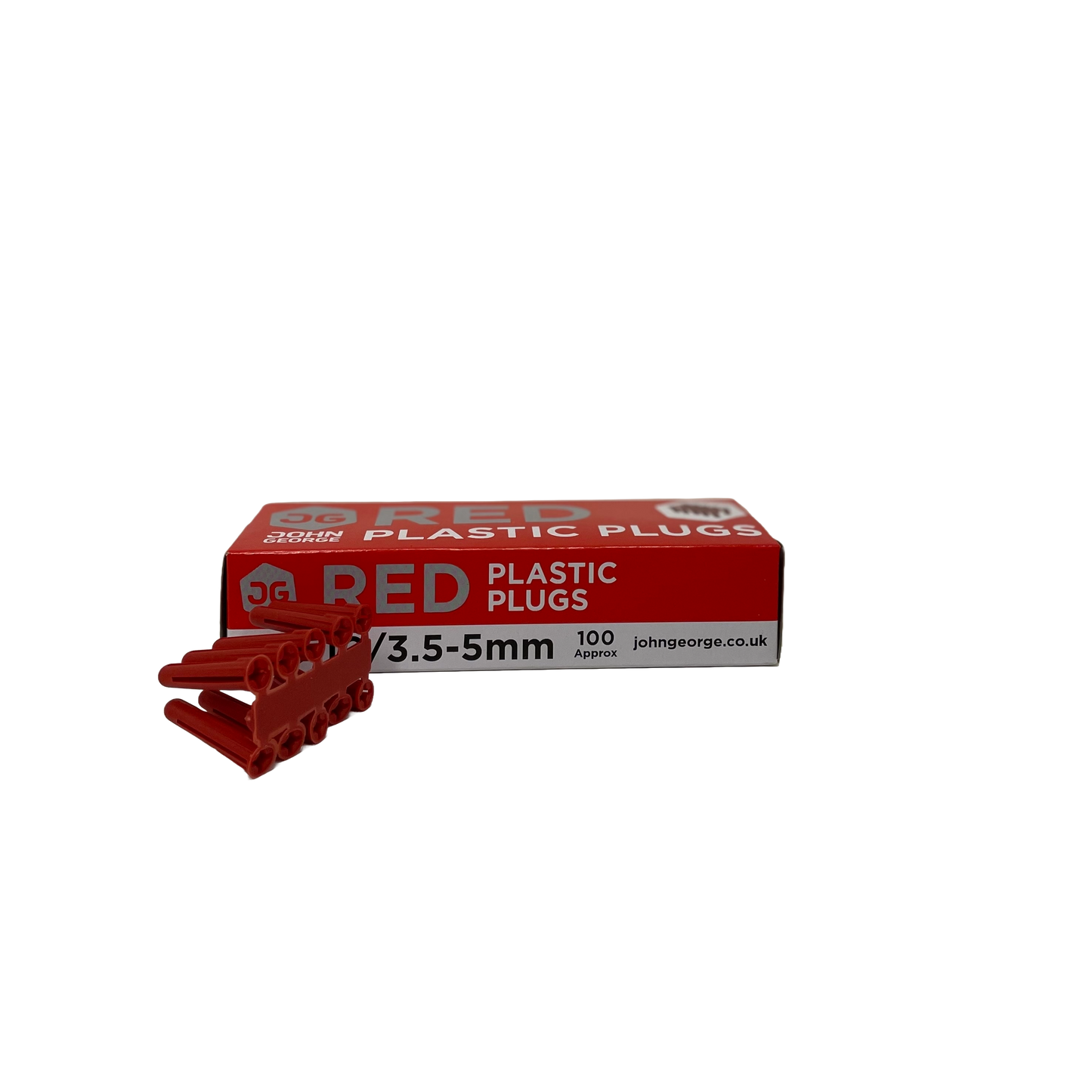 Red Plastic Wall Plugs