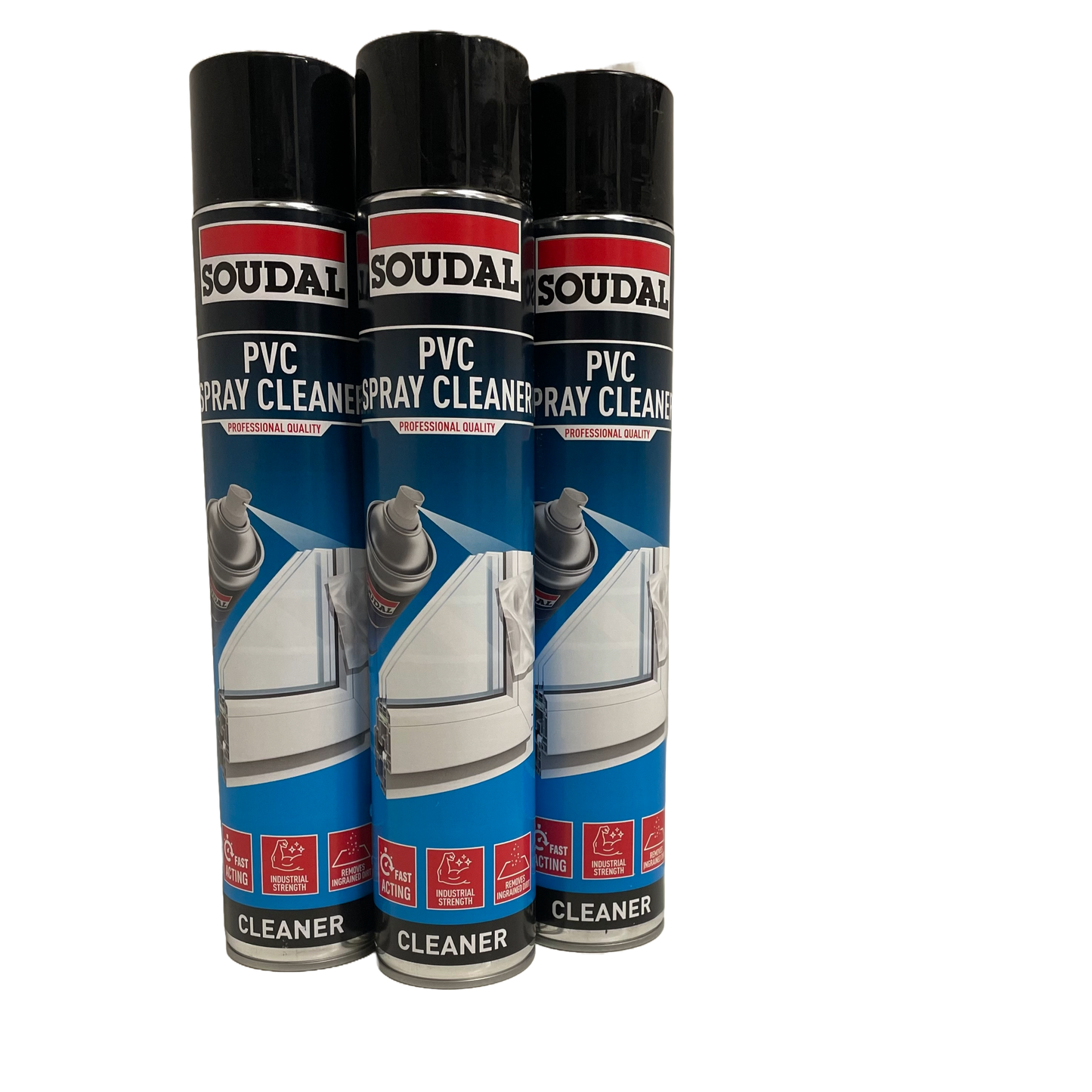 Soudal PVC Spray Cleaner Clear