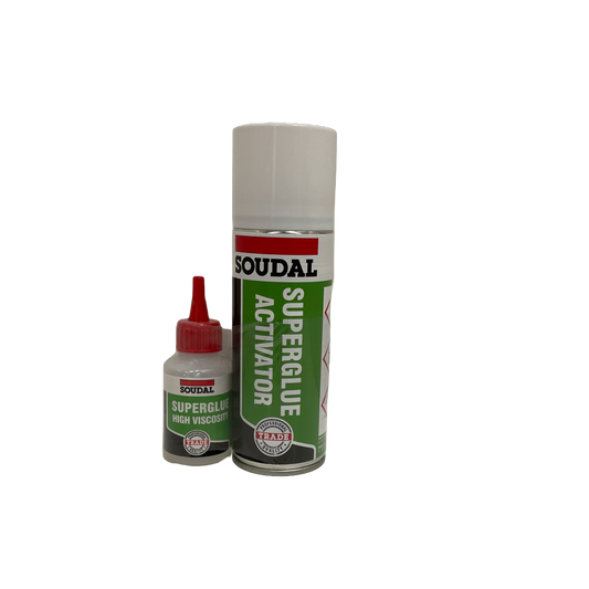 Soudal Super Glue And Activator Kit