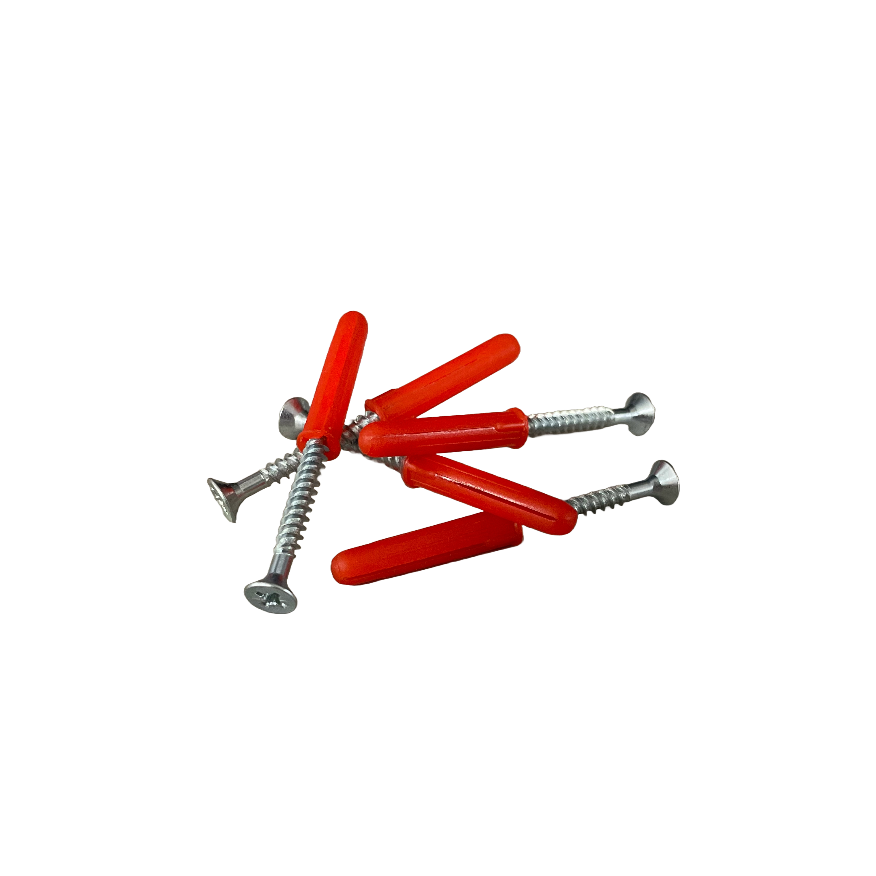 Tub Of 400 Red Plugs & Screws – Square and Compass Building Supplies